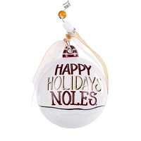 Florida State Glory Haus Happy Holiday Santa Ornament