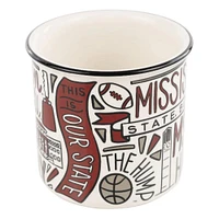 Mississippi State Glory Haus 18 Oz Collage Campfire Mug