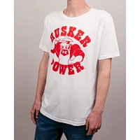 Nebraska Charlie Hustle Husker Power Tee