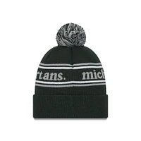 Michigan State New Era YOUTH Marquee Knit Pom Beanie