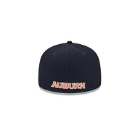 Auburn New Era Kids 5950 AU Logo Flat Bill Fitted Hat