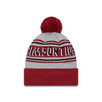 Alabama New Era Wordmark Knit Pom Beanie