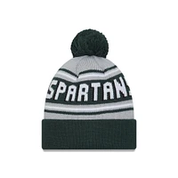 Michigan State New Era Wordmark Knit Pom Beanie