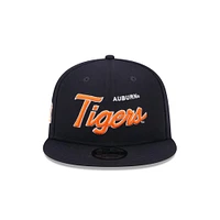 Auburn New Era 950 Script Tigers Flat Brim Hat