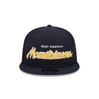 West Virginia New Era 950 Script Mountaineers Hat