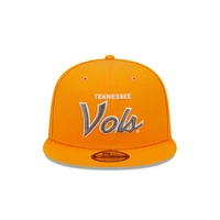 Tennessee New Era 950 Script Vols Flat Brim Hat