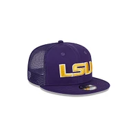 LSU New Era 950 Kids Snapback Flat Brim Hat