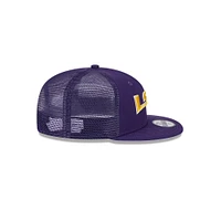 LSU New Era 950 Kids Snapback Flat Brim Hat