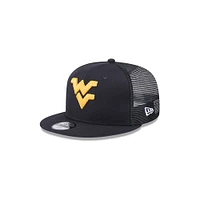 West Virginia New Era 950 Kids Snapback Flat Brim Hat