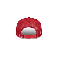 Nebraska New Era YOUTH 950 Trucker Snapback Cap