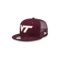 Virginia Tech New Era 950 Kids Snapback Flat Brim Hat