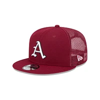 Arkansas New Era 9Fifty Snapback Flat Brim Hat