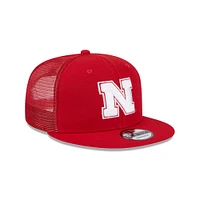 Nebraska New Era 9Fifty Snapback Flat Brim Hat