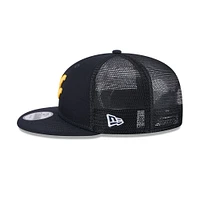 West Virginia New Era 9Fifty Snapback Flat Brim Hat