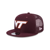Virginia Tech New Era 9Fifty Snapback Flat Brim Hat