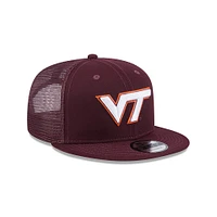Virginia Tech New Era 9Fifty Snapback Flat Brim Hat