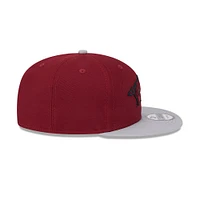 Arkansas New Era 9Fifty Snapback Two Tone Flat Brim Hat