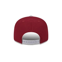 Arkansas New Era 9Fifty Snapback Two Tone Flat Brim Hat