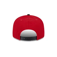 Nebraska New Era 9Fifty Snapback Two Tone Flat Brim Hat