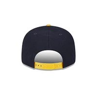 West Virginia New Era 9Fifty Snapback Two Tone Flat Brim Hat