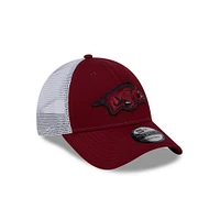 Arkansas New Era 9Forty Snapback Mesh Trucker