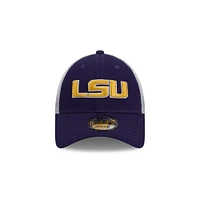 LSU New Era 940 Cotton Trucker Mesh Adjustable Cap