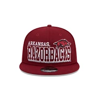 Arkansas New Era 950 Gameday Adjustable Cap