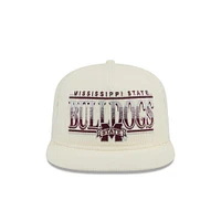 Mississippi State New Era Golfer Throwback Adjustable Cap