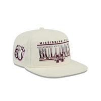 Mississippi State New Era Golfer Throwback Adjustable Cap