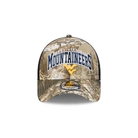 West Virginia New Era 940 Camo Mesh Snapback Cap