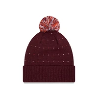 Virginia Tech New Era YOUTH Labeled Pom Knit Beanie