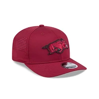 Arkansas New Era 970 Performance Snapback Cap