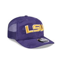 LSU New Era 970 Camo Mesh Stretch Snapback Cap