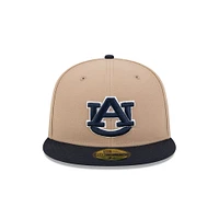 Auburn New Era 5950 Flat Bill Fitted Cap