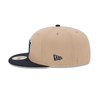 Auburn New Era 5950 Flat Bill Fitted Cap