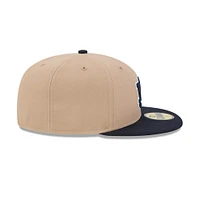 Auburn New Era 5950 Flat Bill Fitted Cap