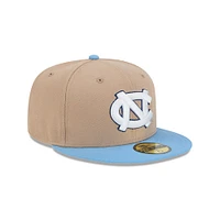 UNC New Era 5950 Flat Bill Fitted Cap