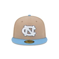 UNC New Era 5950 Flat Bill Fitted Cap