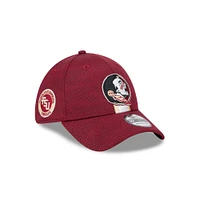 Florida State New Era 3930 Helmet Stripe Flex Fit Cap