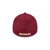 Florida State New Era 3930 Helmet Stripe Flex Fit Cap