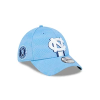 UNC New Era 3930 Helmet Stripe Flex Fit Cap