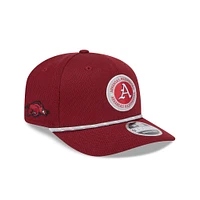 Arkansas New Era 970 Stretch Snapback Cap