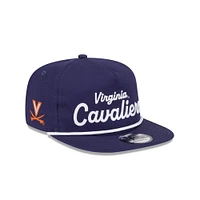 Virginia New Era Golfer Team Text Rope Adjustable Hat