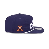 Virginia New Era Golfer Team Text Rope Adjustable Hat