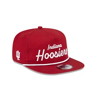 Indiana New Era Golfer Team Text Rope Adjustable Hat