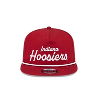 Indiana New Era Golfer Team Text Rope Adjustable Hat