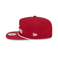 Indiana New Era Golfer Team Text Rope Adjustable Hat