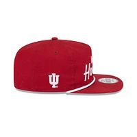 Indiana New Era Golfer Team Text Rope Adjustable Hat
