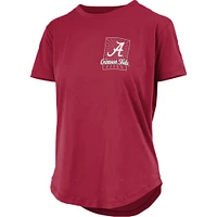 Alabama Pressbox Sunraze Rounded Bottom Tee