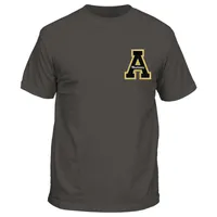 App | Appalachian State Finest Label Short Sleeve Tee Alumni Hall